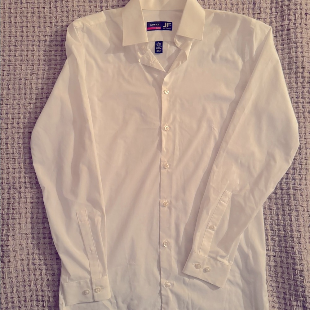 J. Ferrar Slim white button down